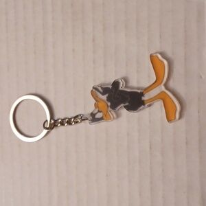 4/$60 New Acrylic Daffy Duck Keychain